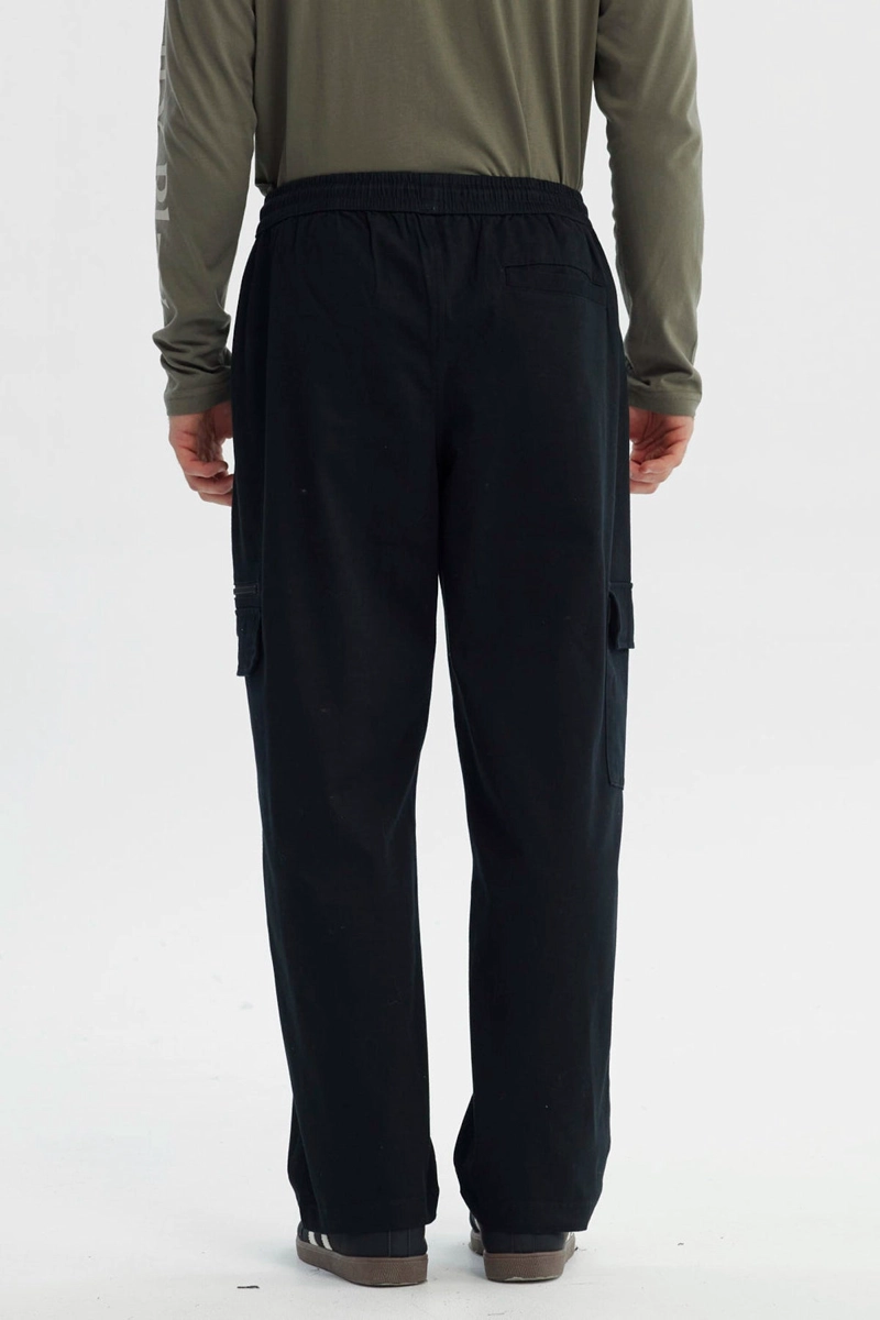 PANTALON HOMBRE CALCE RECTO NEGRO - 3