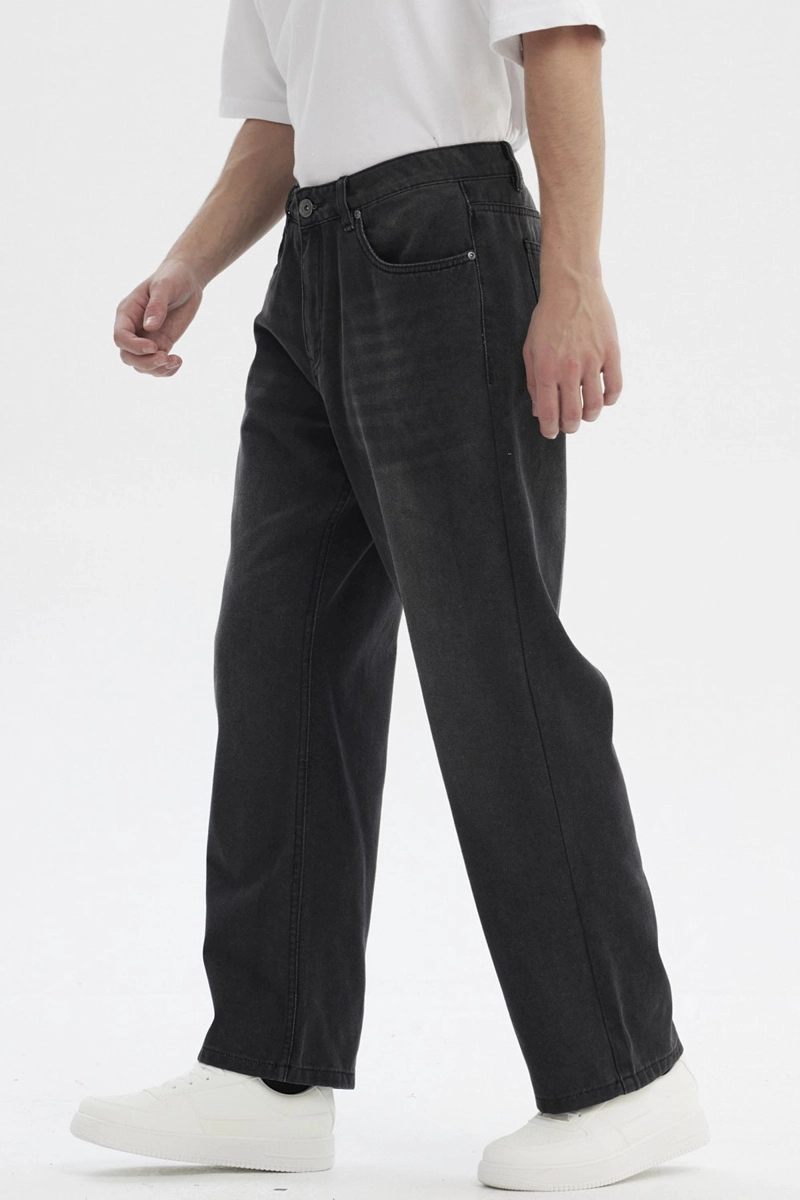 JEANS HOMBRE 643 CALCE RECTO GRIS OSCURO - 2