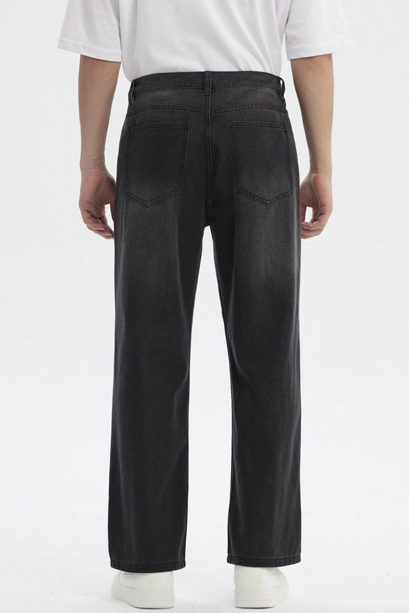 JEANS HOMBRE 643 CALCE RECTO GRIS OSCURO - 3