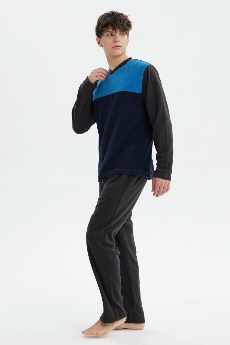 PIJAMA HOMBRE PIJAMA POLERA Y PANTALON MARENGO - 2