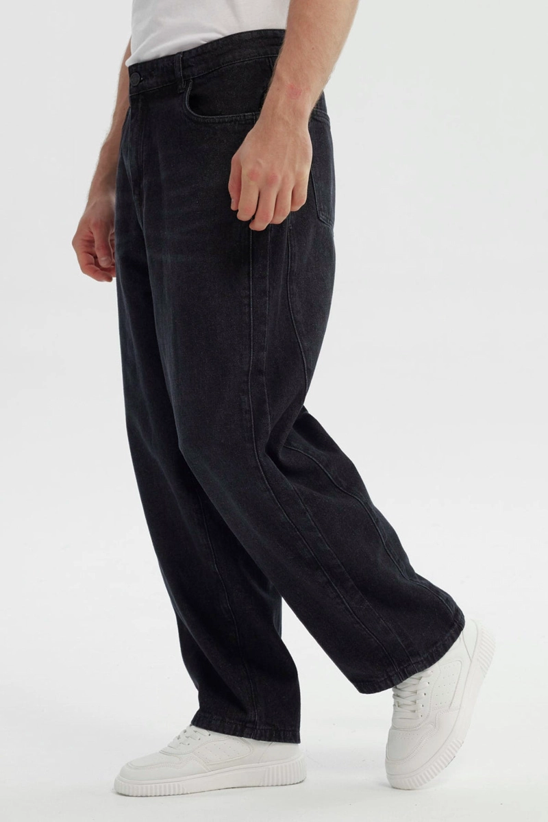JEANS HOMBRE STRAIGHT NEGRO - 2