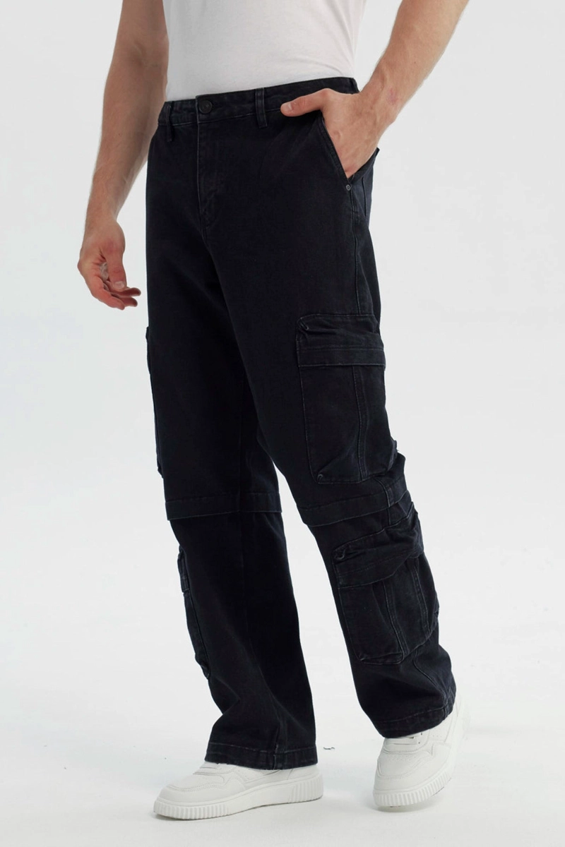 JEANS HOMBRE CALCE RECTO NEGRO - 2