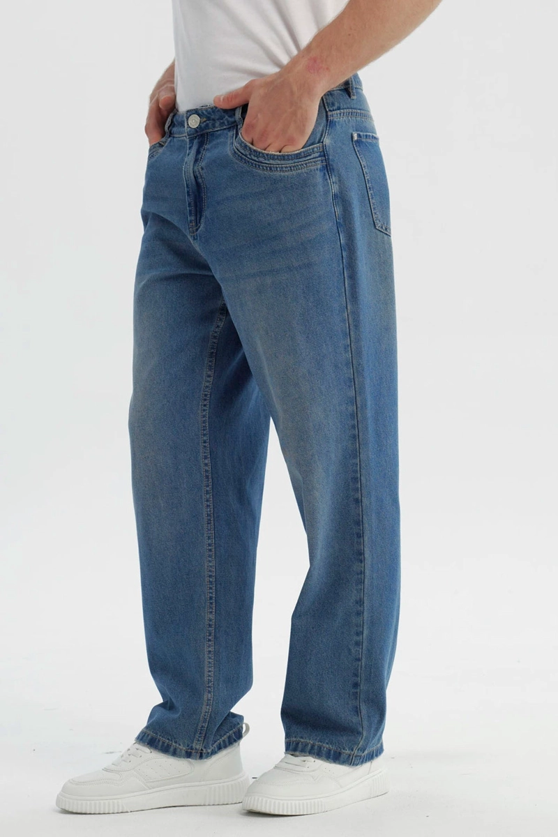 JEANS HOMBRE STRAIGHT AZUL CLARO - 2