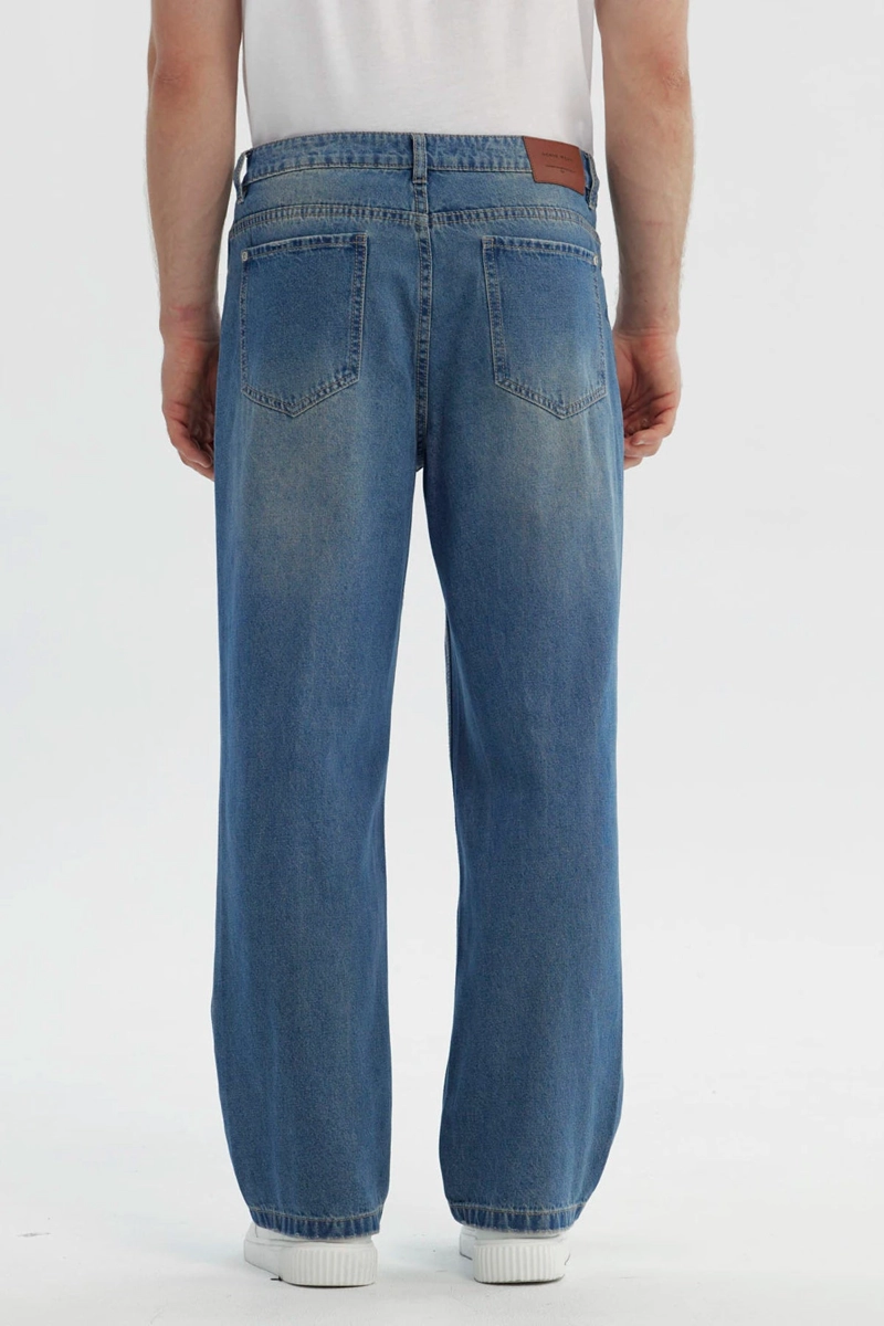 JEANS HOMBRE STRAIGHT AZUL CLARO - 3