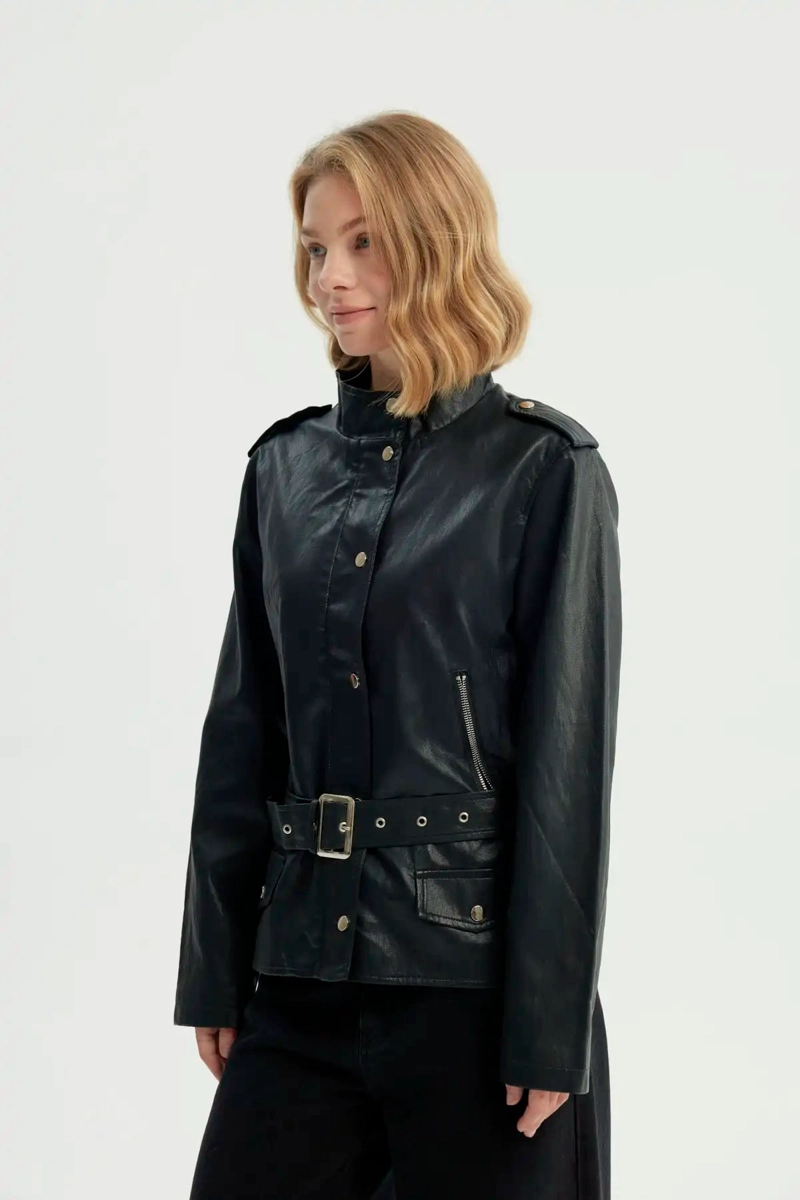 CHAQUETA MUJER CLASSIC NEGRO - 2