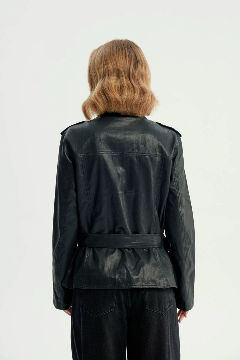 CHAQUETA MUJER CLASSIC NEGRO - 3