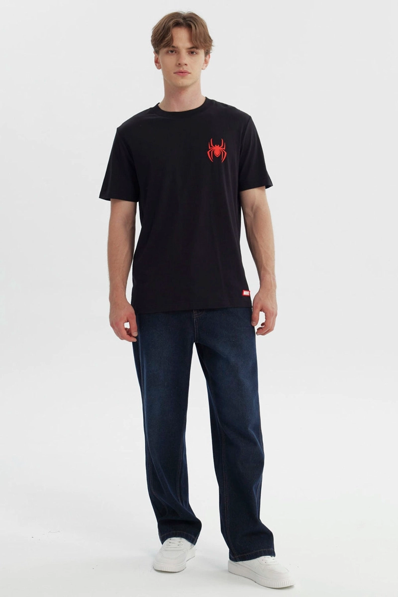 POLERA HOMBRE SPIDERMAN NEGRO - 4