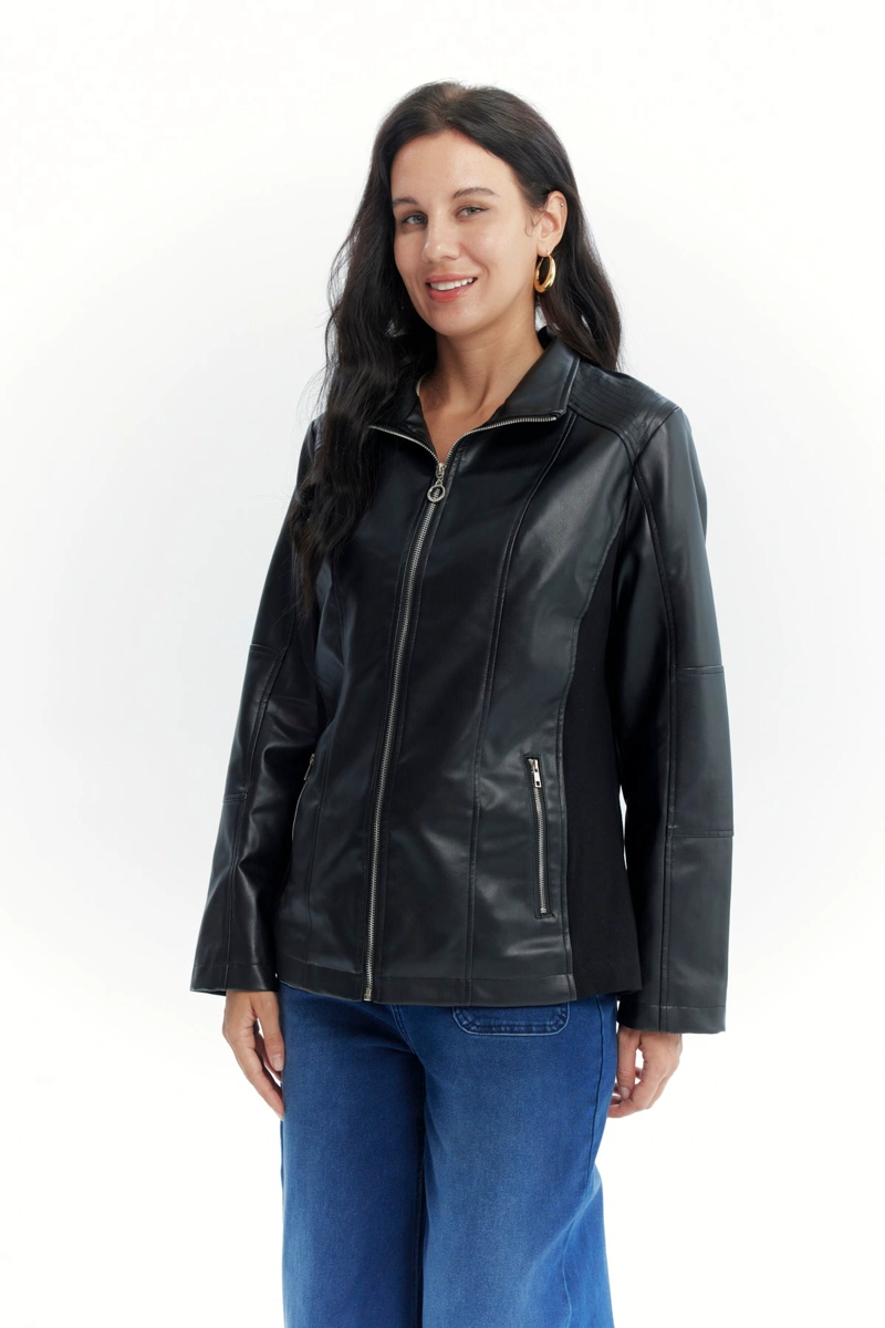 CHAQUETA MUJER REGULAR NEGRO - 2