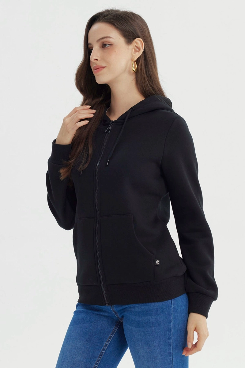 POLERON MUJER SLIM NEGRO - 2
