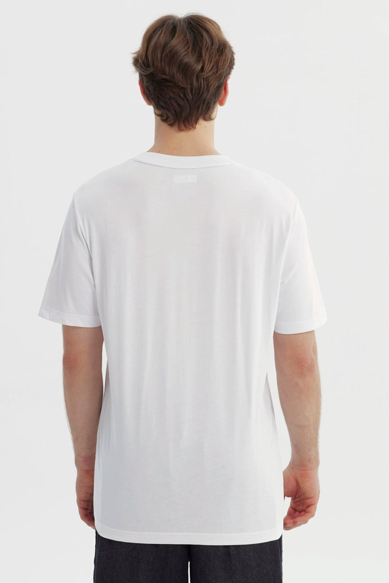 POLERA HOMBRE ONE PIECE BLANCO - 3