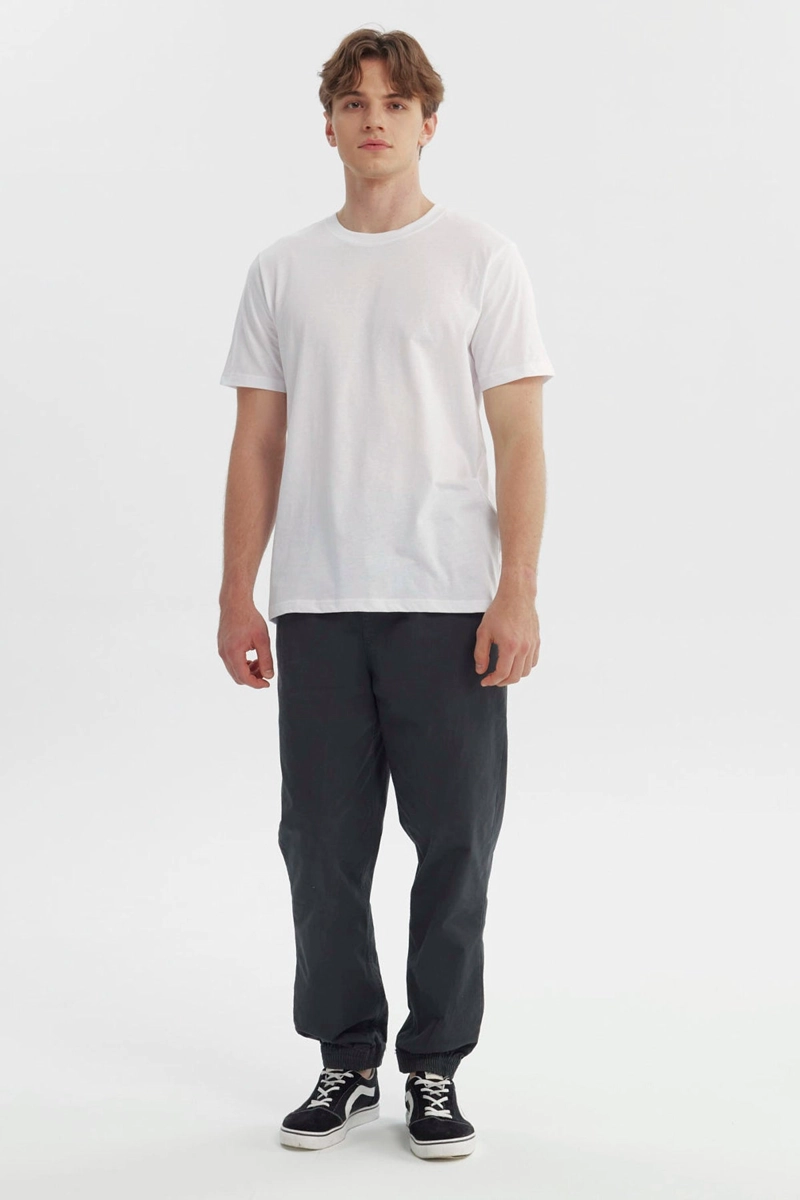 POLERA HOMBRE REGULAR BLANCO - 4