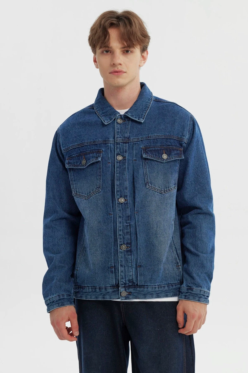 CHAQUETA HOMBRE CLASICA AZUL - 1