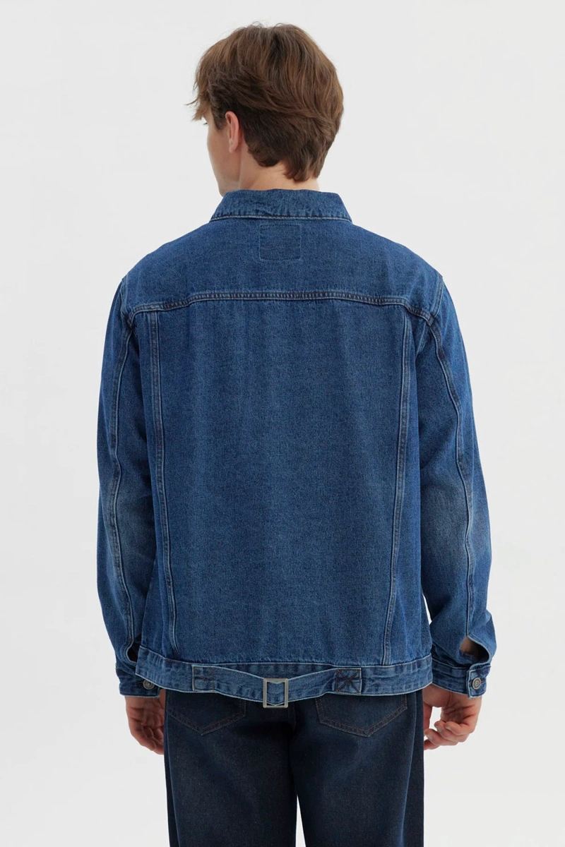 CHAQUETA HOMBRE CLASICA AZUL - 3