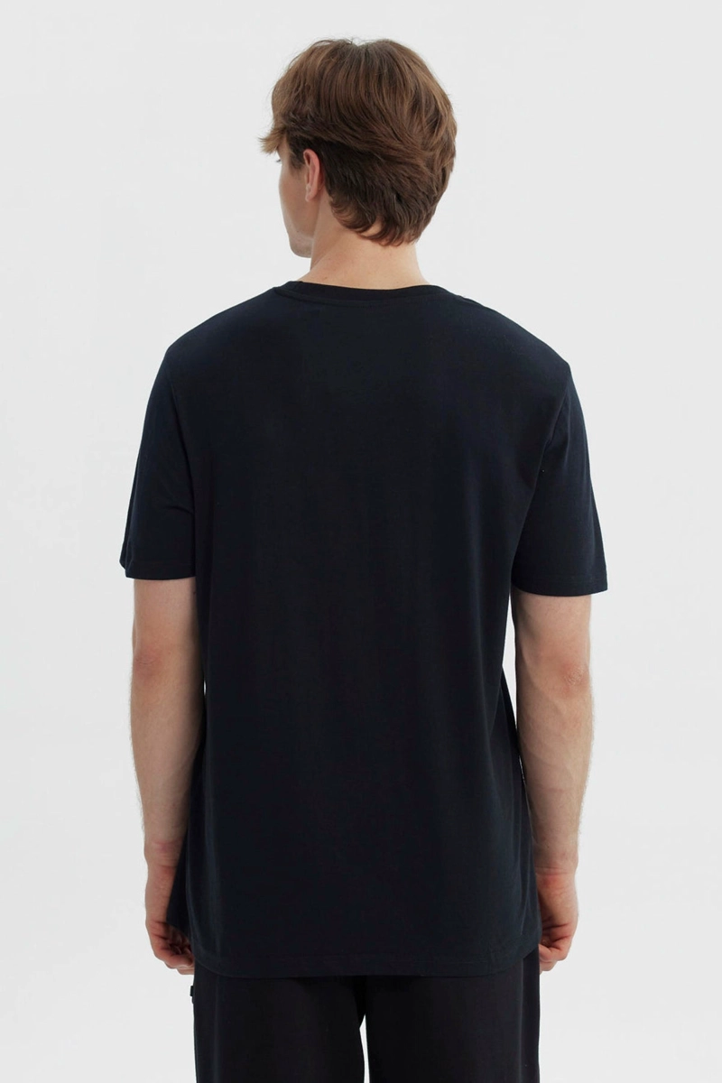 POLERA HOMBRE REGULAR NEGRO - 3