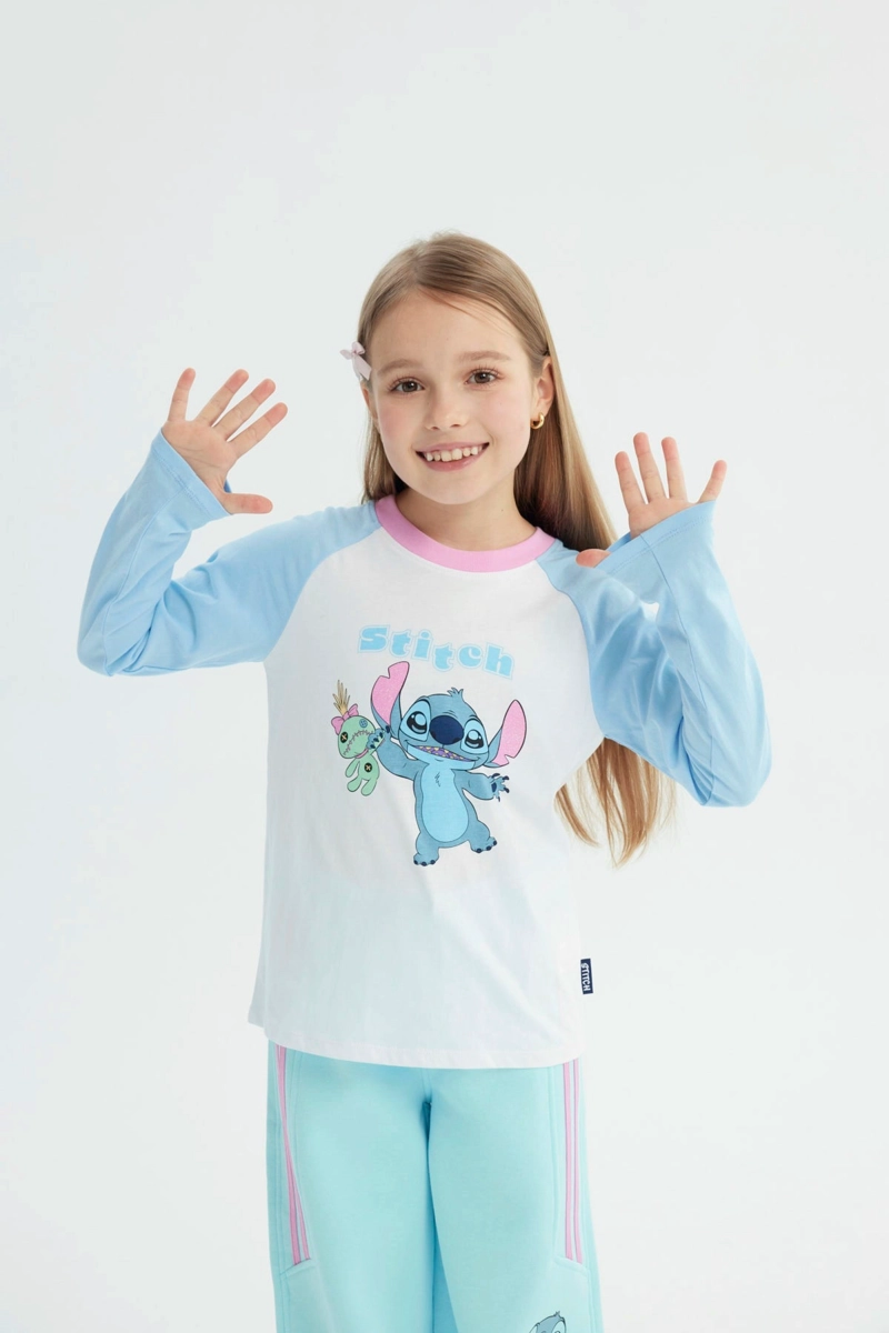 POLERA NIÑA LILO AND STICH CRUDO - 1