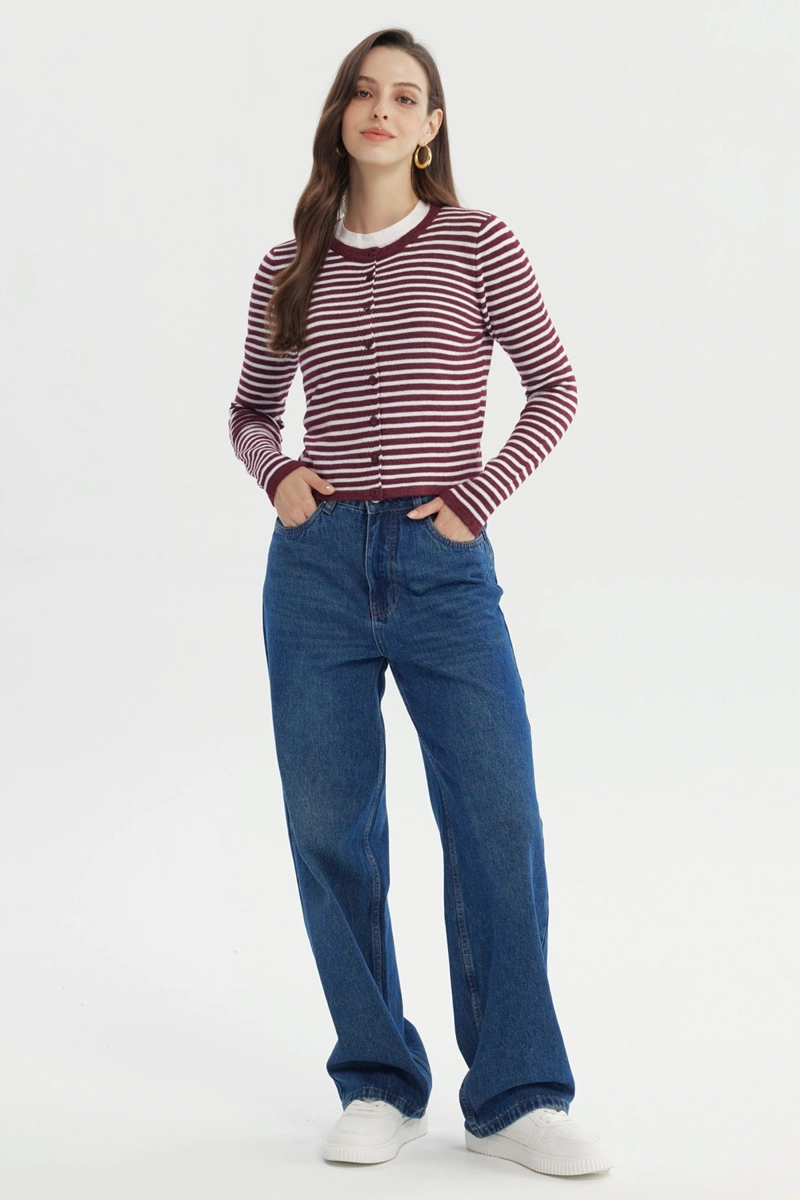 SWEATER MUJER SLIM BURDEO - 4