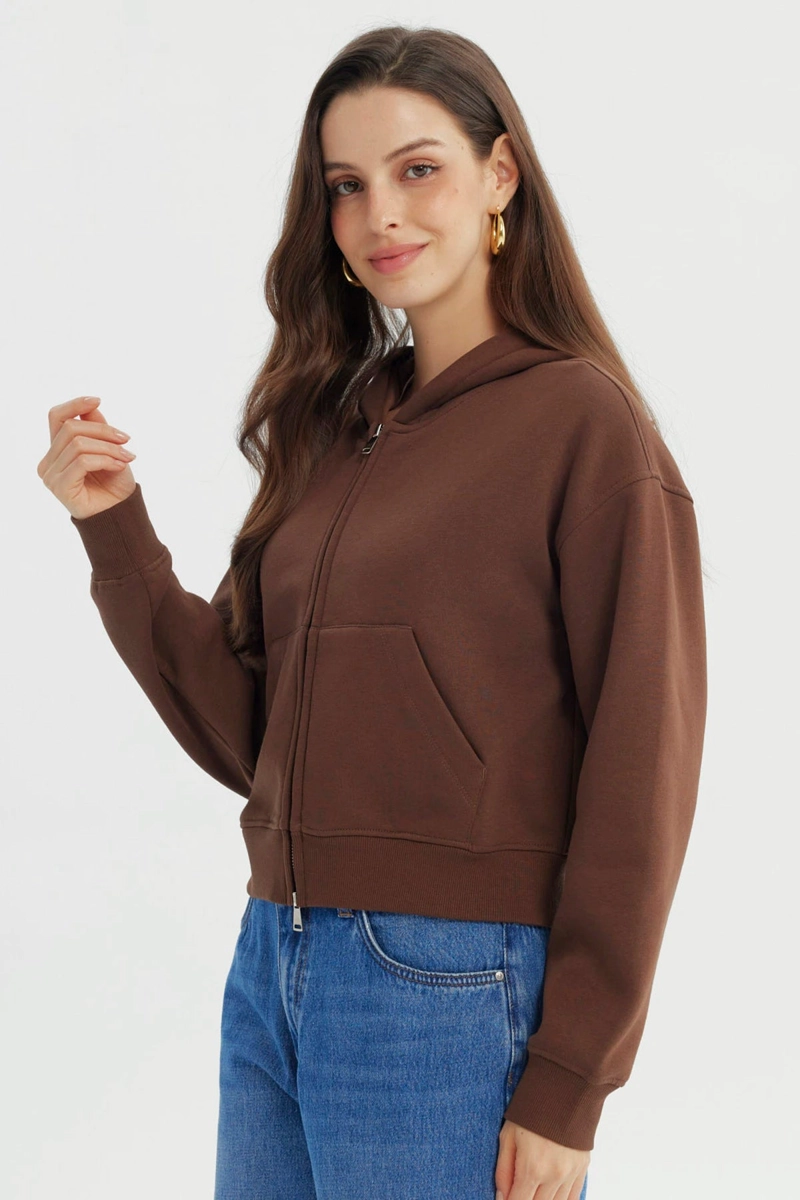 POLERON MUJER CLASSIC CAFE - 2
