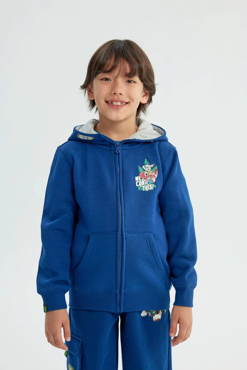 POLERON NIÑO PAW PATROL AZUL MARINO OSCURO - 1