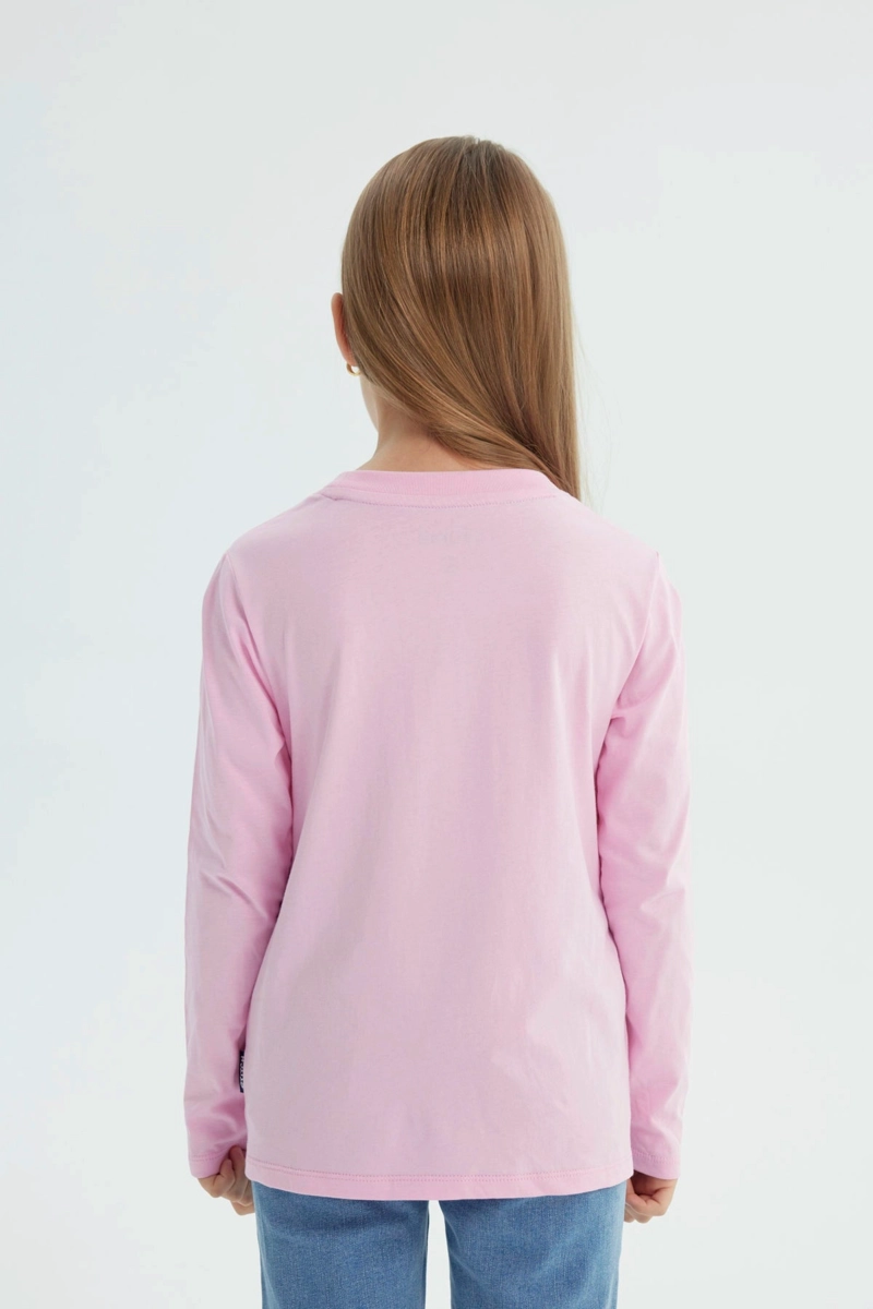 POLERA NIÑA LILO AND STICH ROSADO - 3