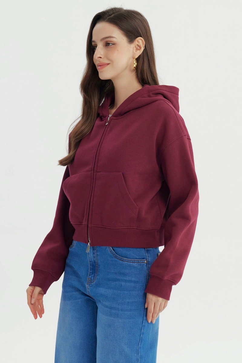 POLERON MUJER CLASSIC BURDEO - 2