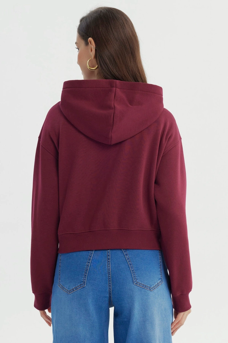 POLERON MUJER CLASSIC BURDEO - 3