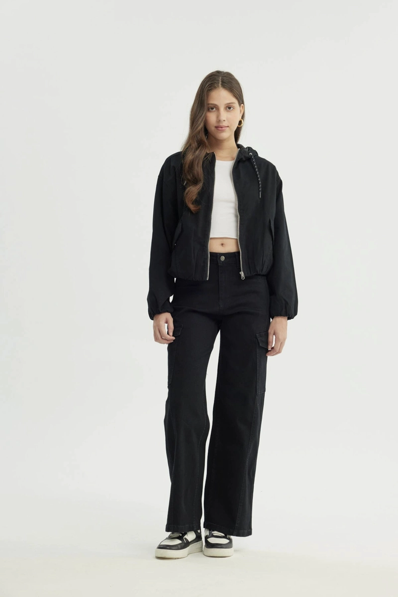 CHAQUETA MUJER CLASSIC NEGRO - 4