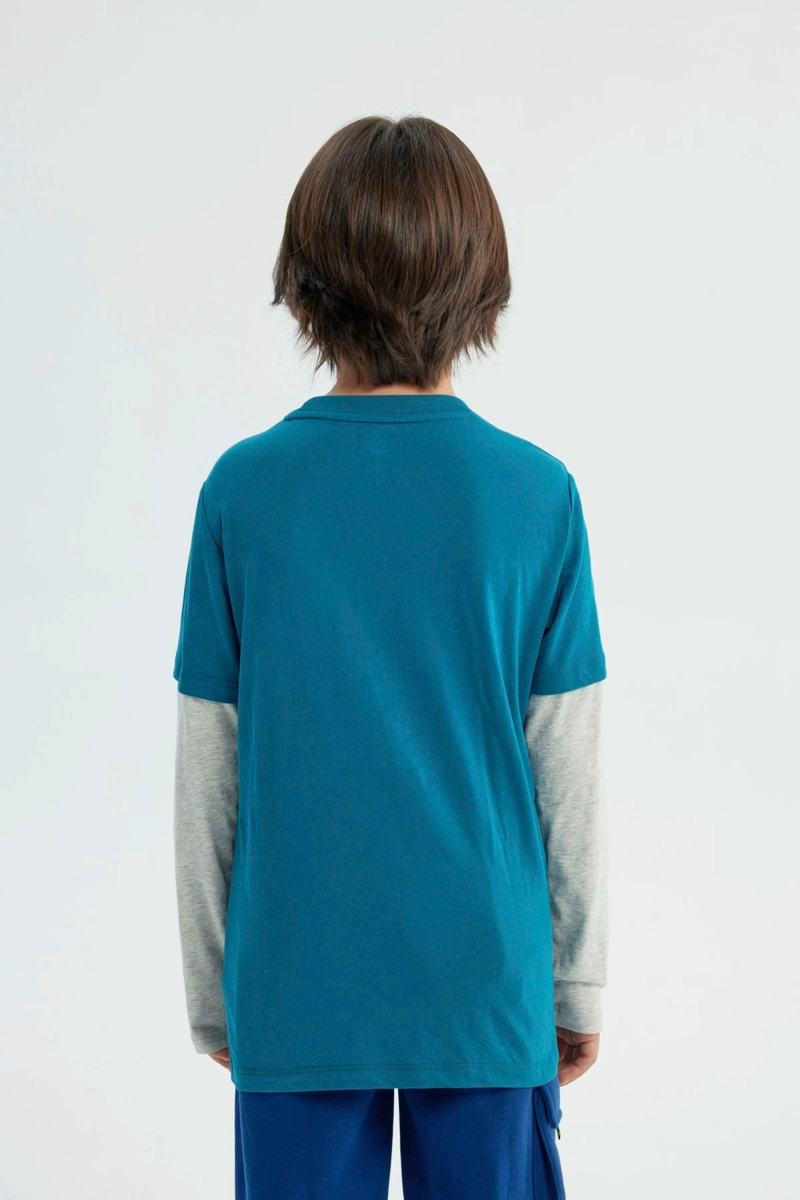 POLERA NIÑO PAW PATROL VERDE - 3
