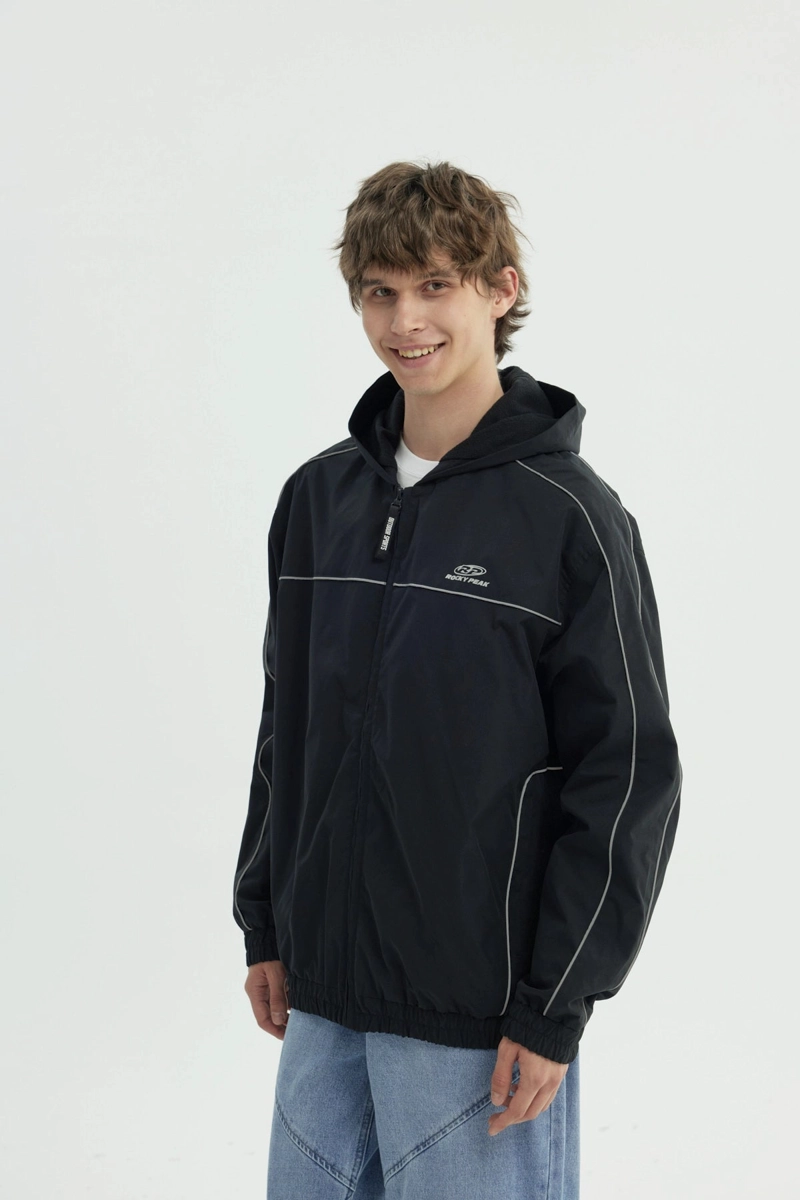 CHAQUETA HOMBRE OVERSIZE NEGRO - 2