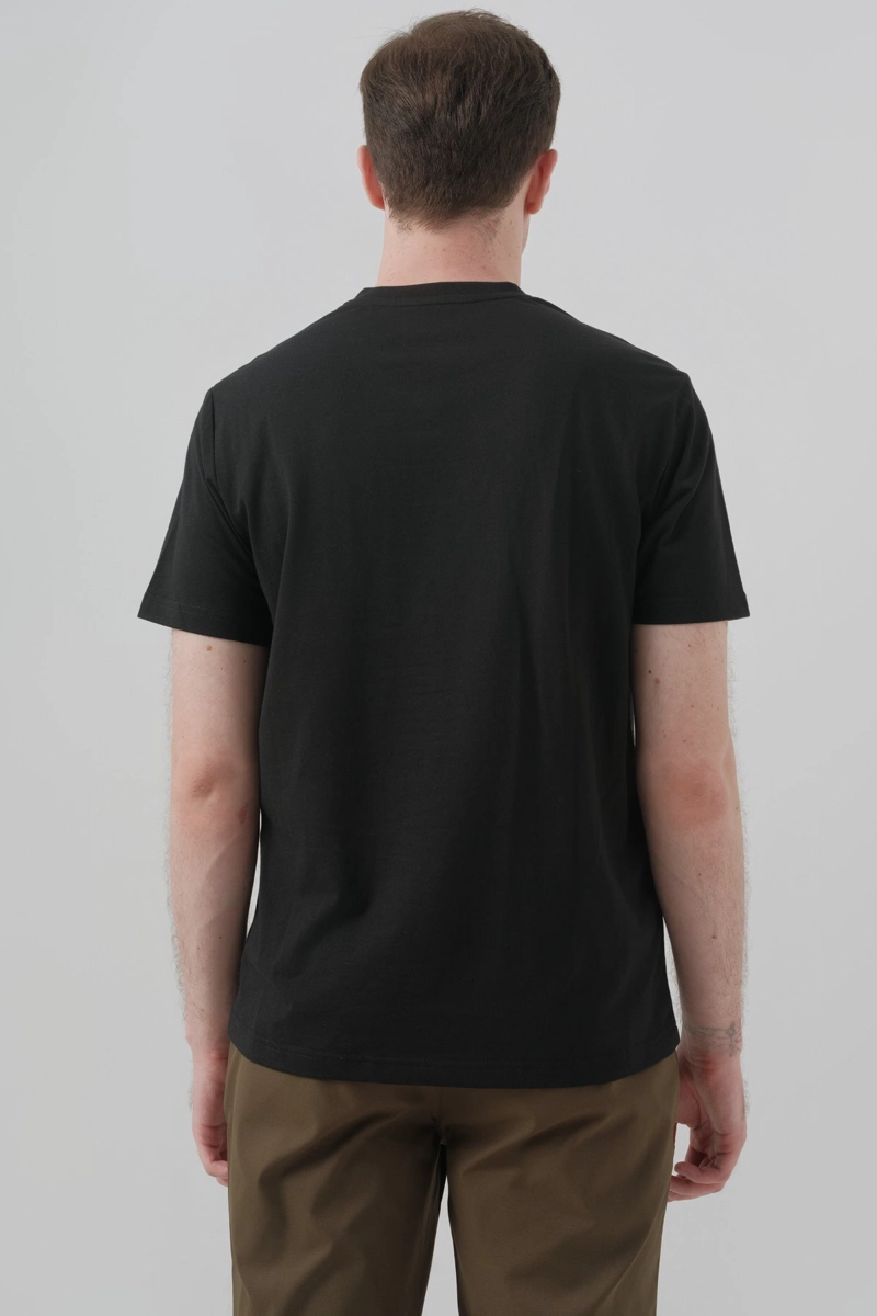 POLERA HOMBRE REGULAR NEGRO - 3