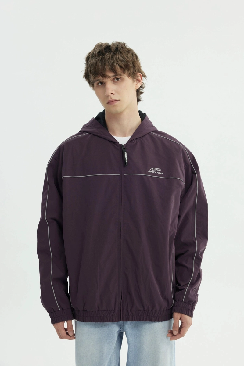 CHAQUETA HOMBRE OVERSIZE MORADO - 1