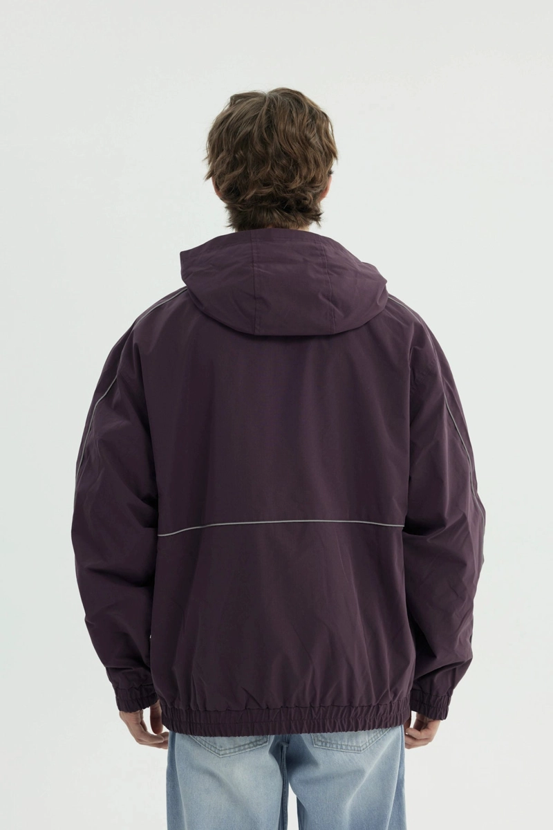 CHAQUETA HOMBRE OVERSIZE MORADO - 3