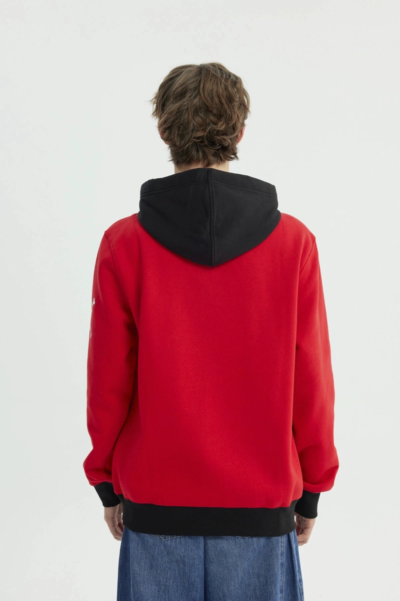 POLERON HOMBRE ONE PIECE ROJO - 3