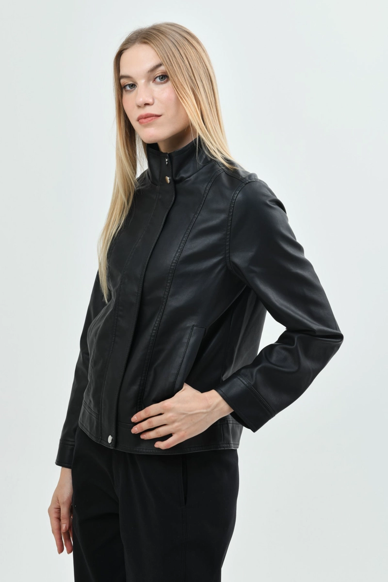 CHAQUETA MUJER CLASSIC NEGRO - 2