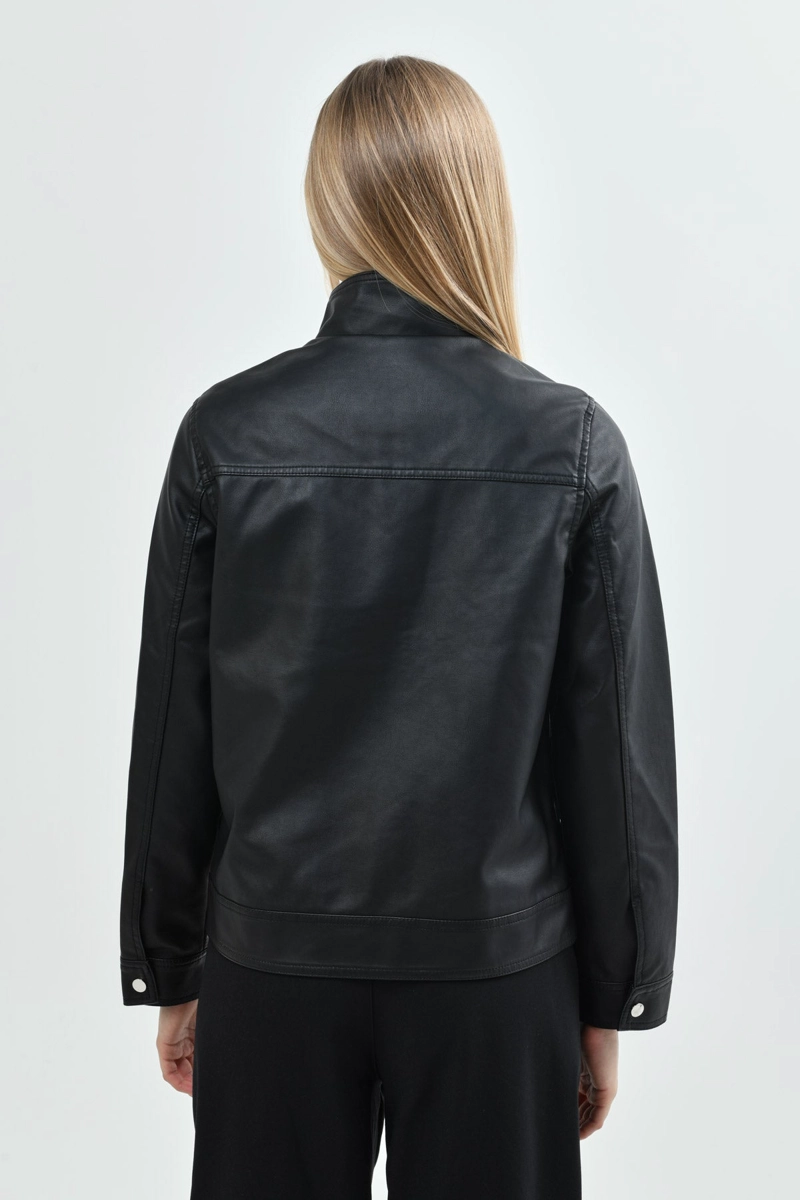 CHAQUETA MUJER CLASSIC NEGRO - 3