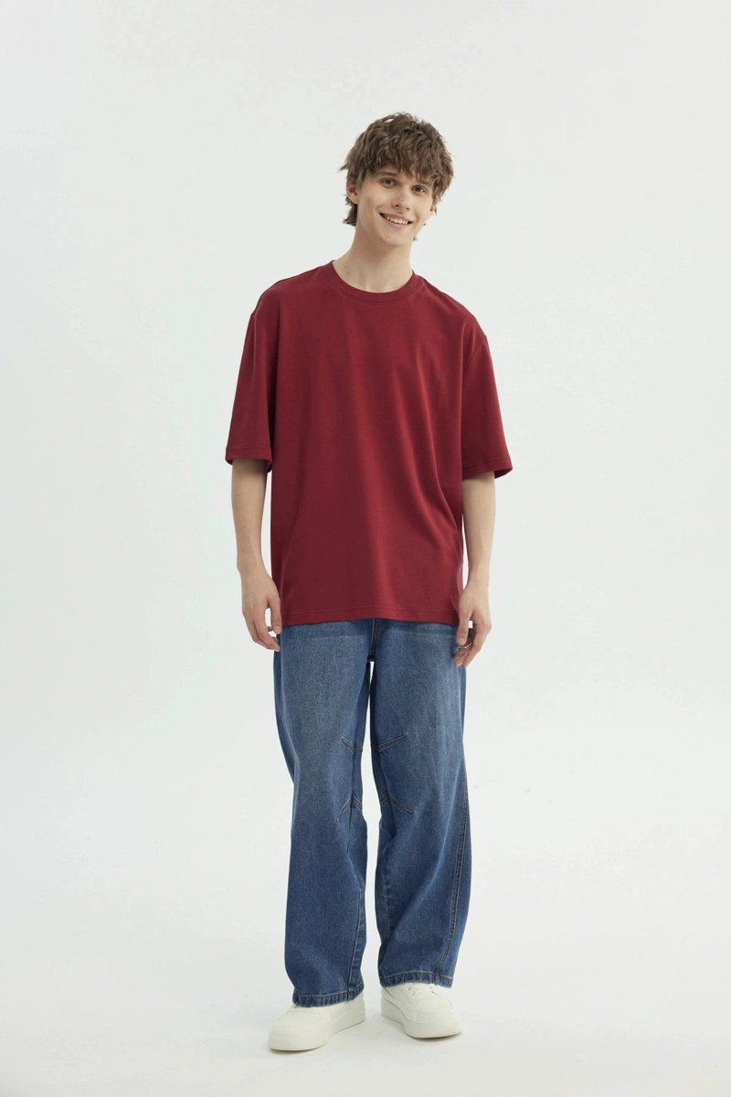 POLERA HOMBRE OVERSIZE BURDEO - 4