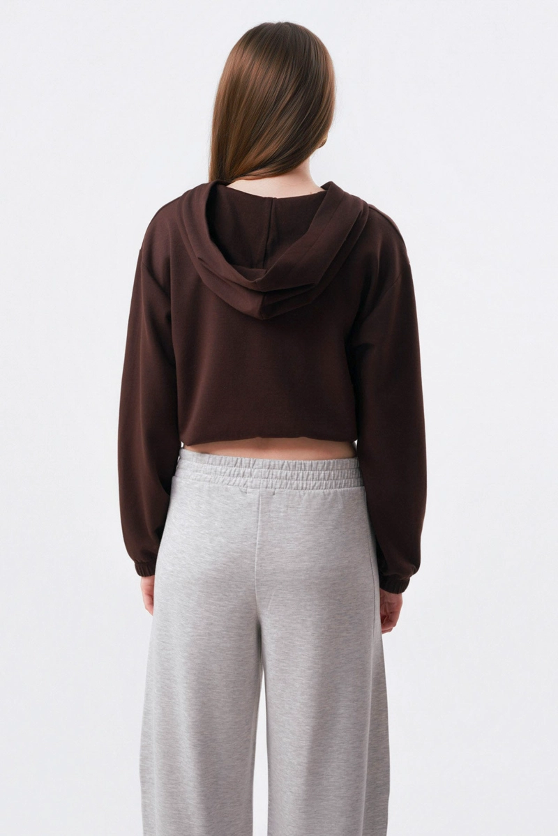 POLERON MUJER CLASSIC CHOCOLATE - 3