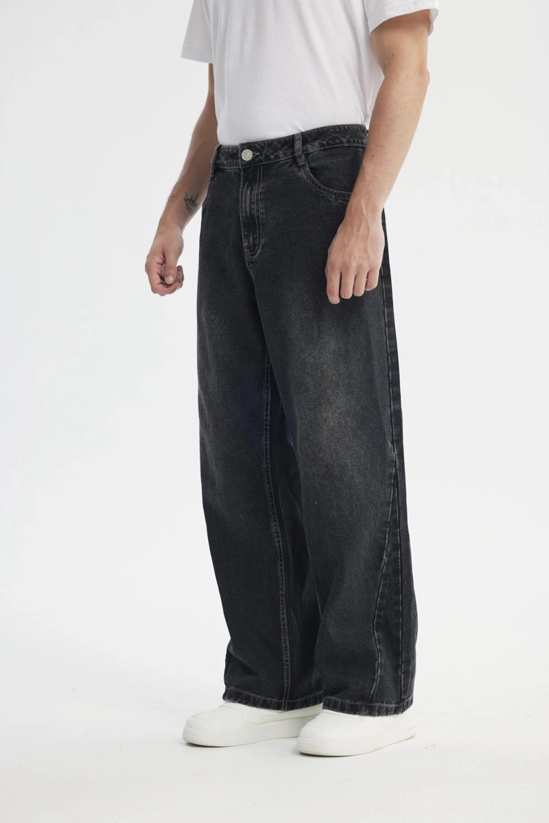 JEANS HOMBRE STRAIGHT GRIS - 2