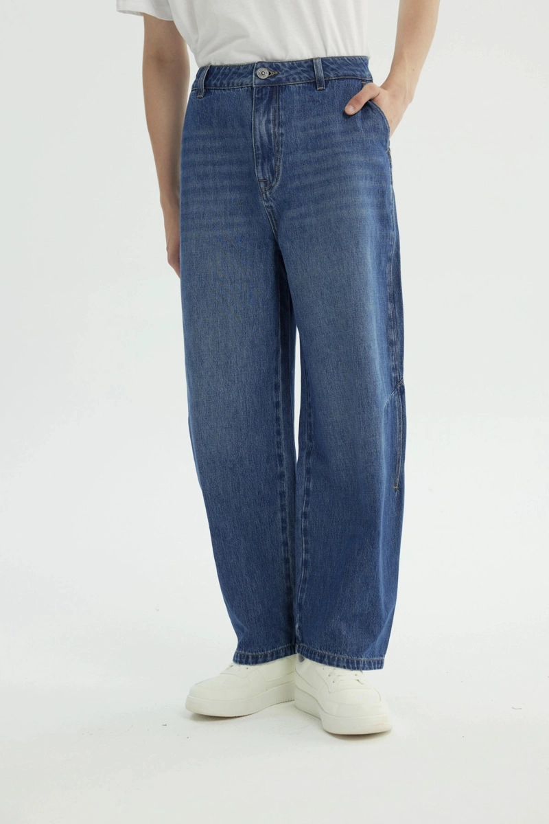 JEANS HOMBRE BAGGY AZUL 48