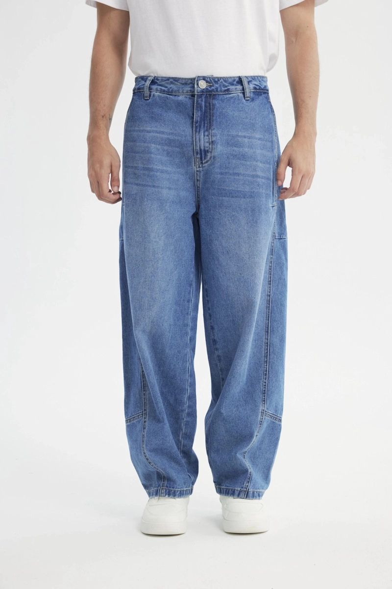 JEANS BAGGY HOMBRE AZUL CLARO - 1