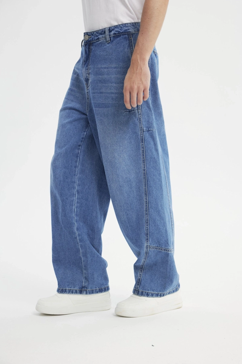 JEANS BAGGY HOMBRE AZUL CLARO - 2