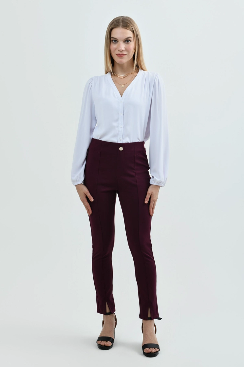 BLUSA MUJER REGULAR BLANCO - 4