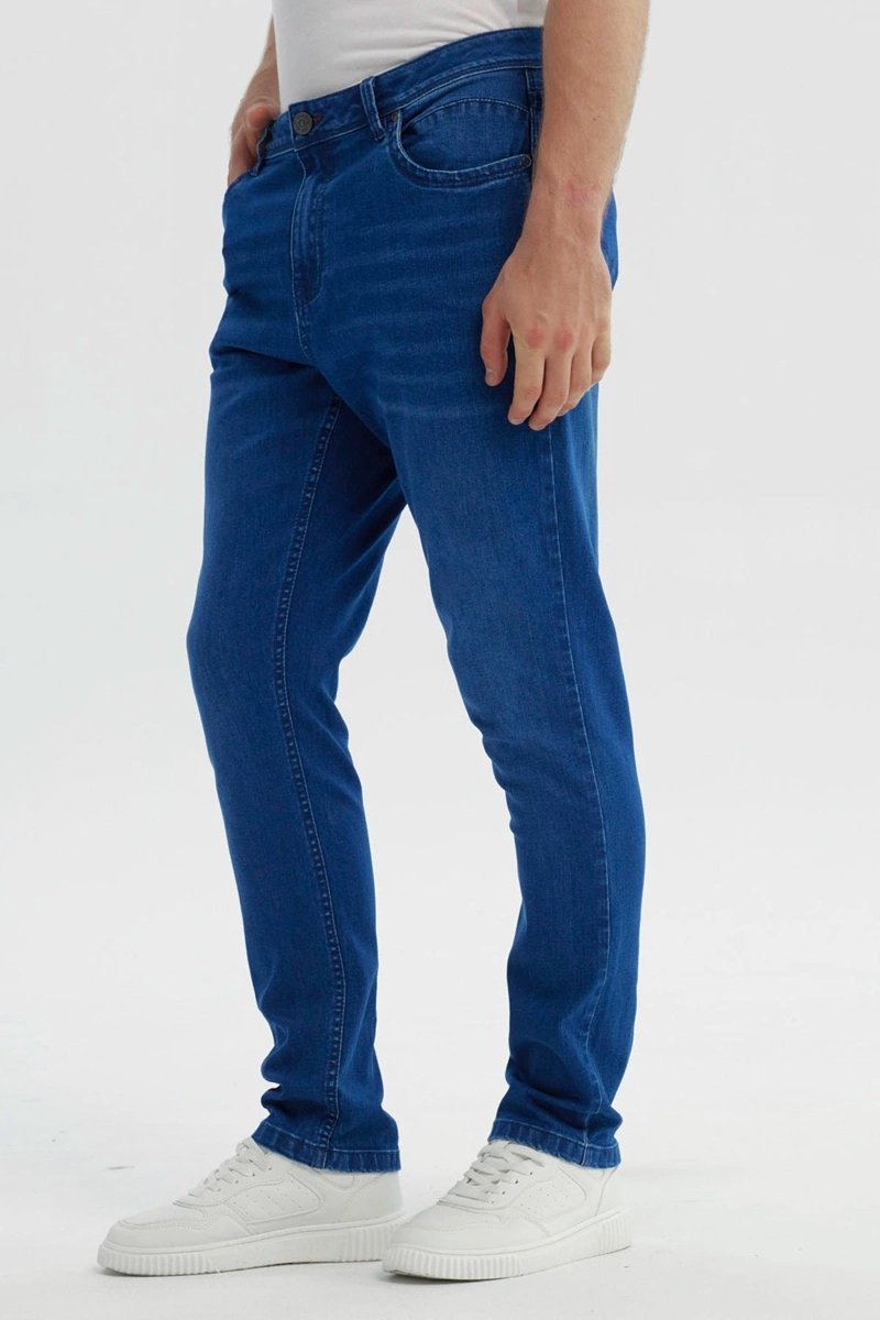 JEANS HOMBRE SLIM AZUL OSCURO - 2