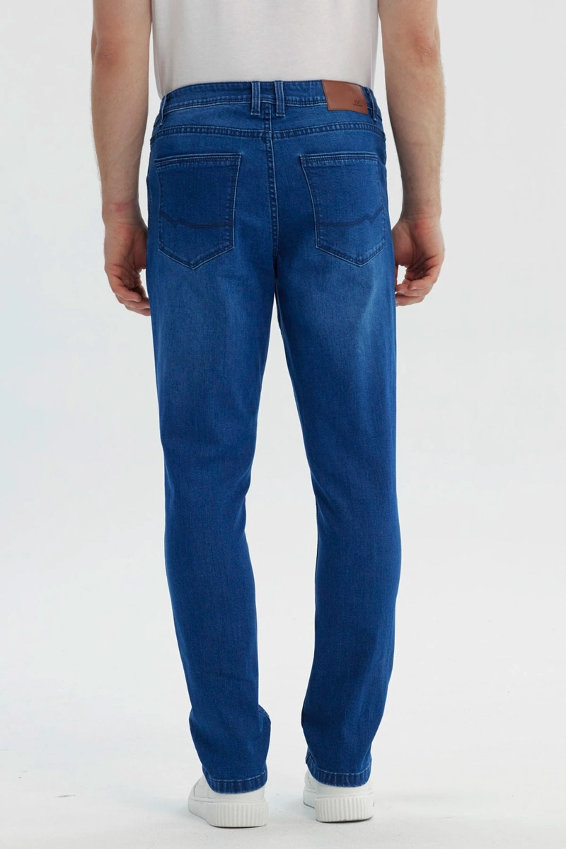 JEANS HOMBRE SLIM AZUL OSCURO - 3