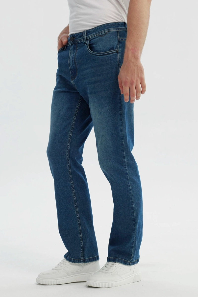 JEANS HOMBRE CLASICO AZUL INDIGO - 2