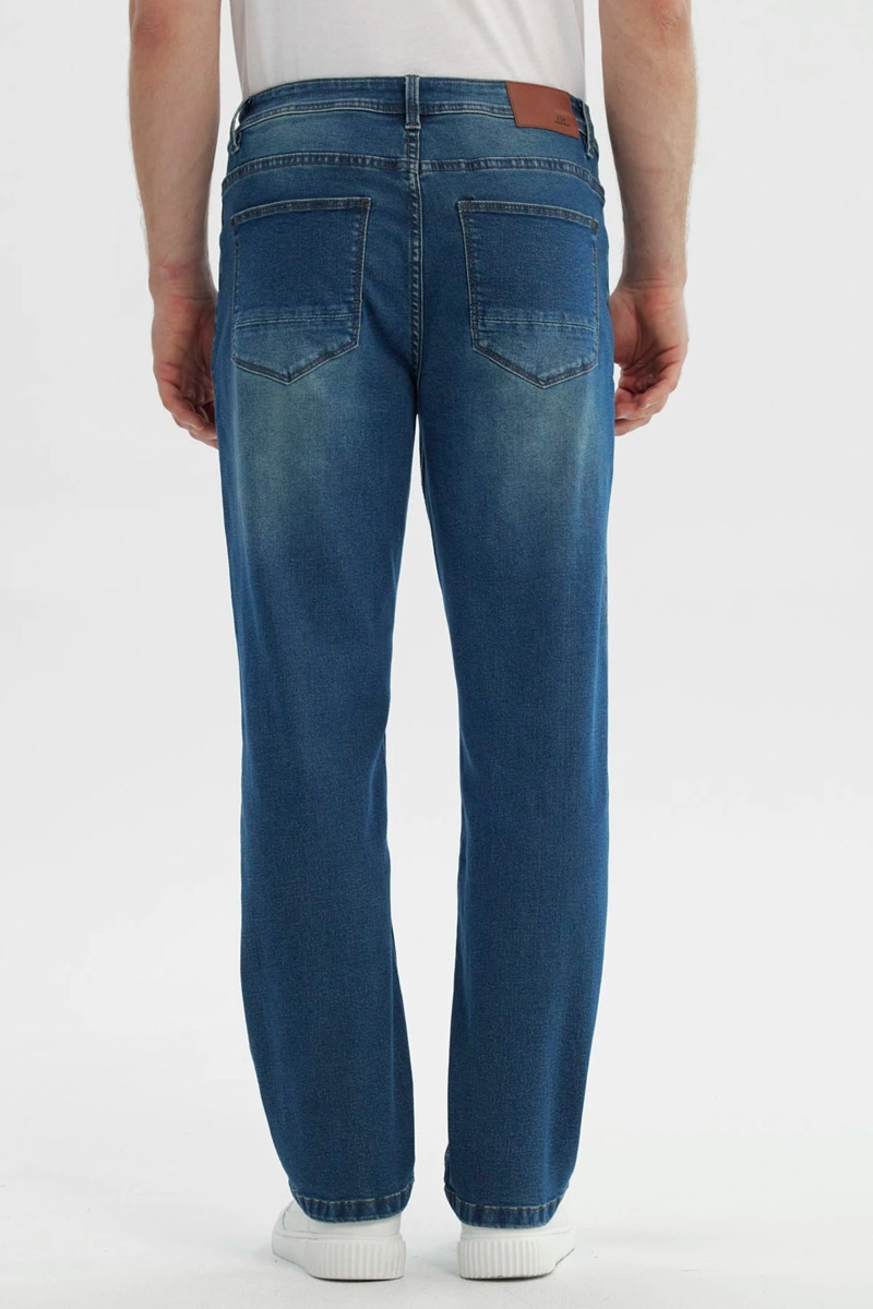 JEANS HOMBRE CLASICO AZUL INDIGO - 3