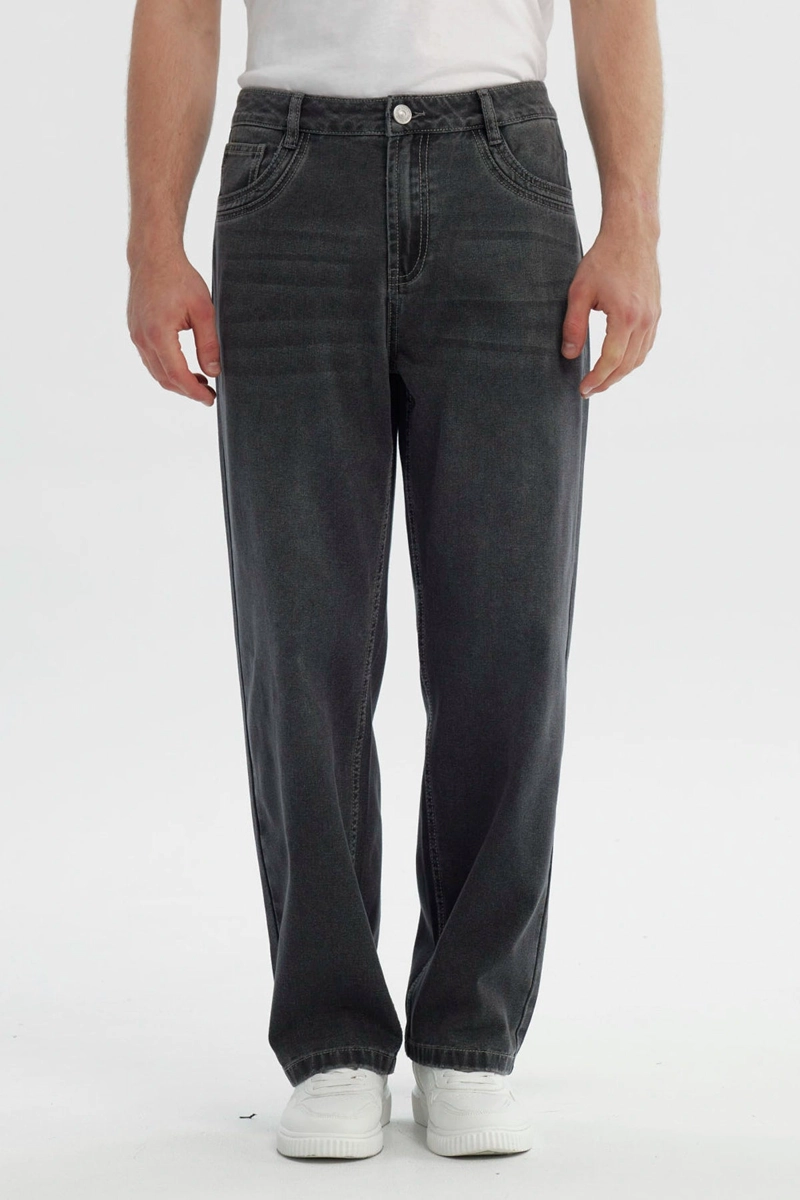 JEANS HOMBRE CLASICO GRIS - 1