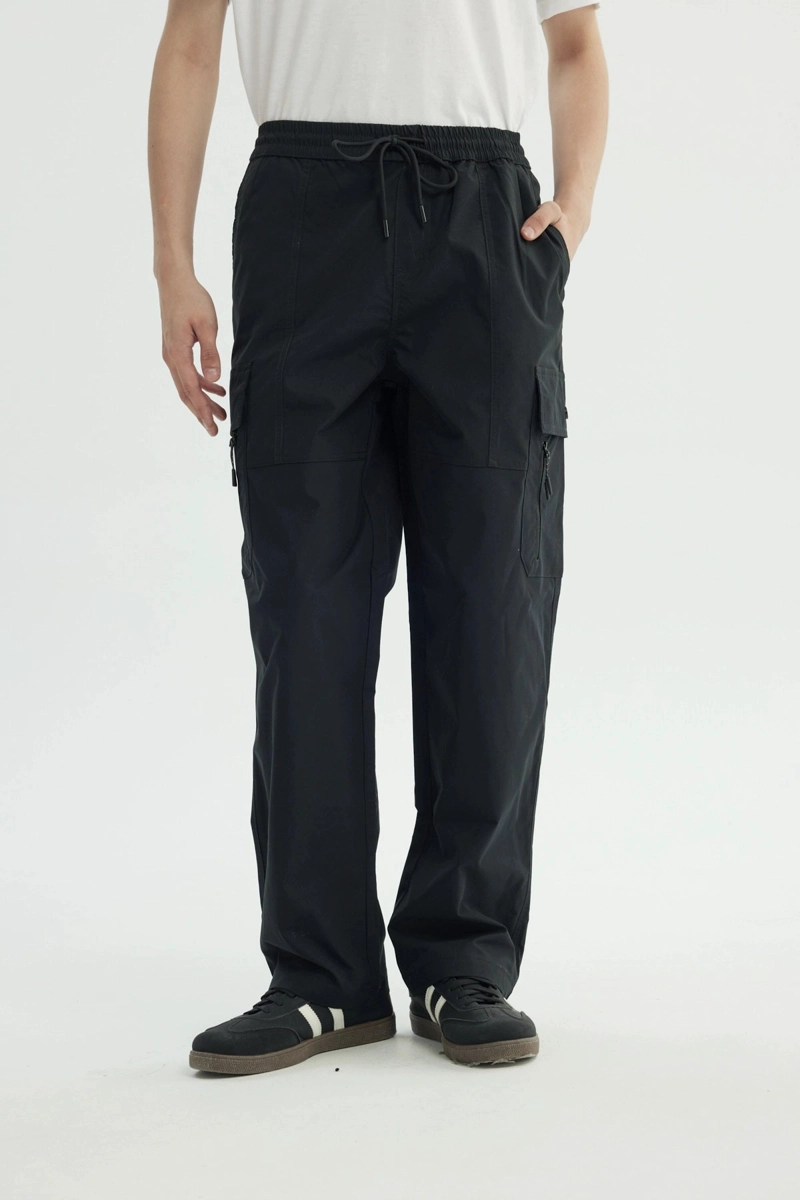 PANTALON HOMBRE CLASICO NEGRO - 1
