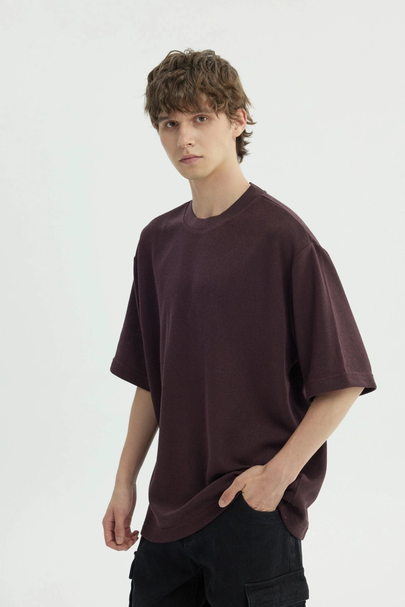 POLERA HOMBRE OVERSIZE BURDEO - 2