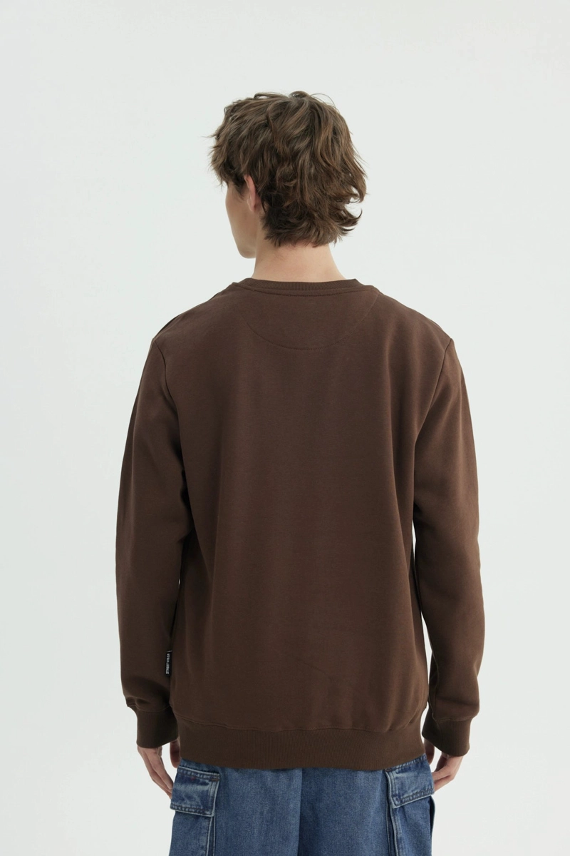 POLERON HOMBRE REGULAR CHOCOLATE - 3