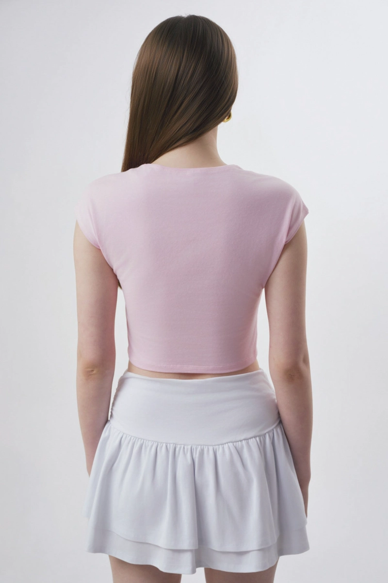 POLERA MUJER TIGHT ROSADO CLARO - 3